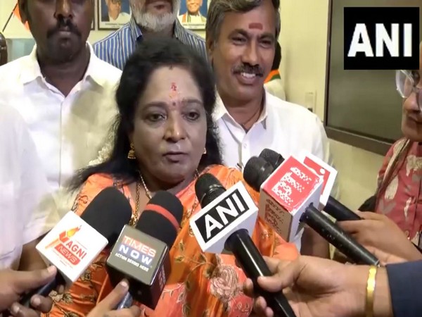 BJP leader Tamilisai Soundararajan (Photo/ANI)