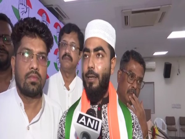 Congress leader Peerzada Khobayeb Amin (Photo/ANI)