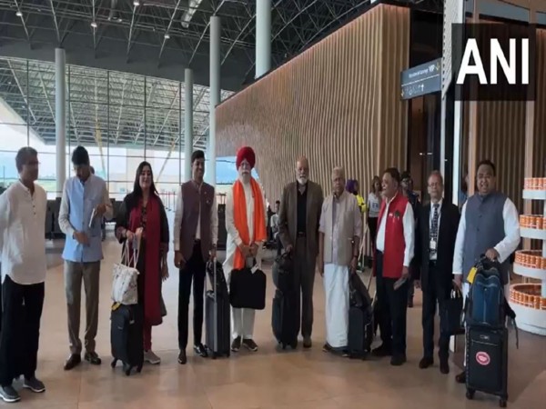 Shrikant Shinde-led delegation departing  from Sierra Leone for Liberia (Photo/ANI)