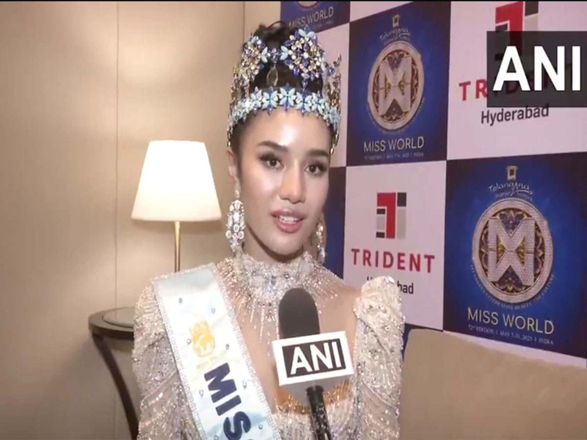 Miss World Opal Suchata (Photo/ANI) Miss World Opal Suchata (Photo/ANI)