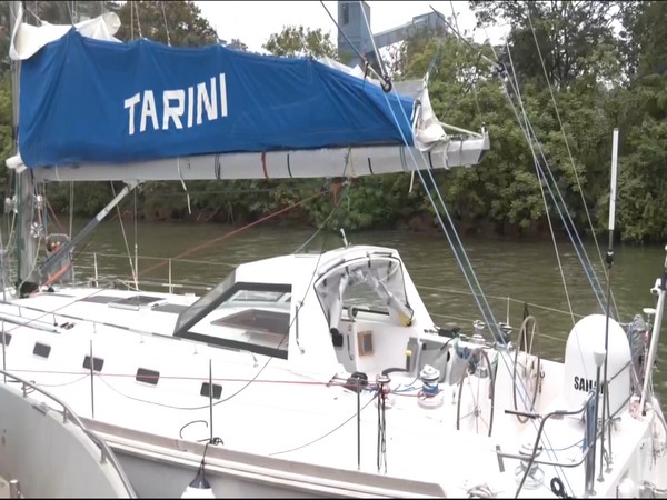 Indian Naval Sailing Vessel Tarini (Photo/ANI)
