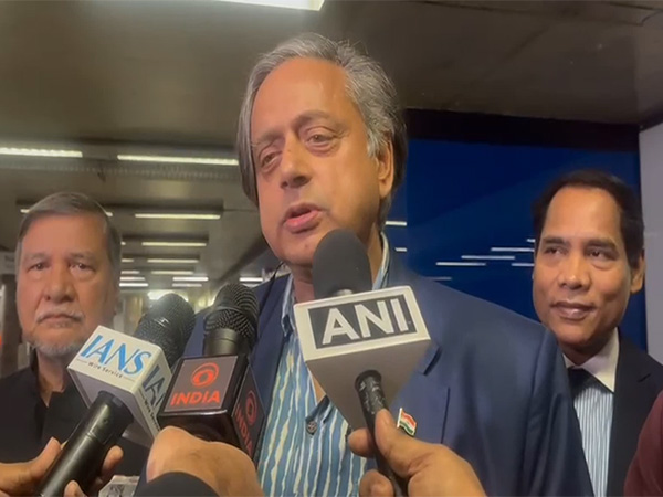 All-Party delegation leader and Congress MP Shashi Tharoor (Image/ANI)