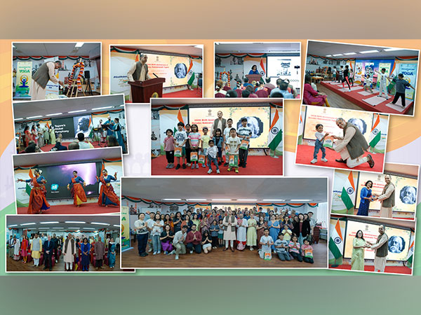 Celebrations of Tagore's birth anniversary (Image: X@IndiaInShanghai) Celebrations of Tagore's birth anniversary (Image: X@IndiaInShanghai)