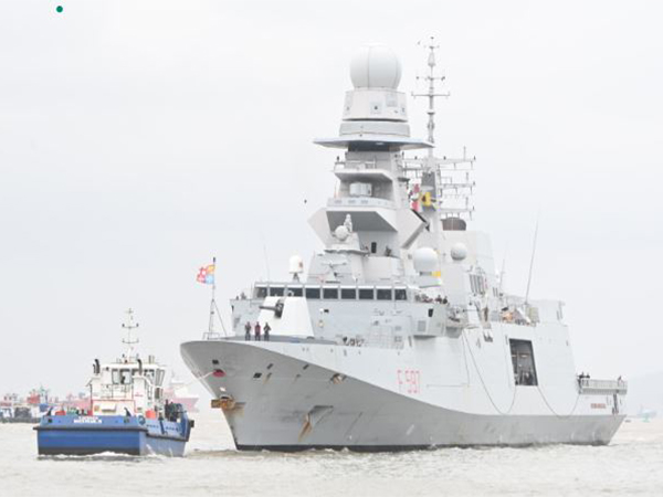 Spanish and Italian Navy ships operating under EUNAVFOR. (Photo/Indian Navy) Spanish and Italian Navy ships operating under EUNAVFOR. (Photo/Indian Navy)