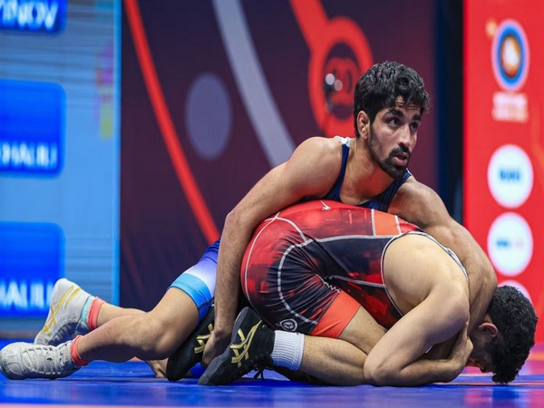 Indian wretler Aman Sehrawat (Photo: United World Wrestling) Indian wretler Aman Sehrawat (Photo: United World Wrestling)