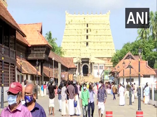 Sree Padmanabhaswamy temple (File Photo/ANI)