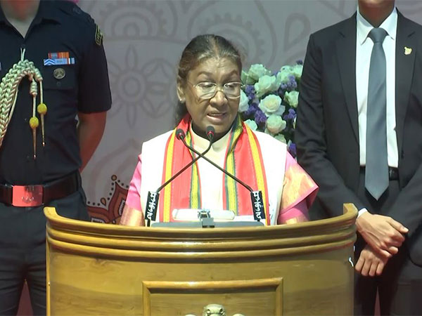 President Droupadi Murmu. (Photo/ANI)