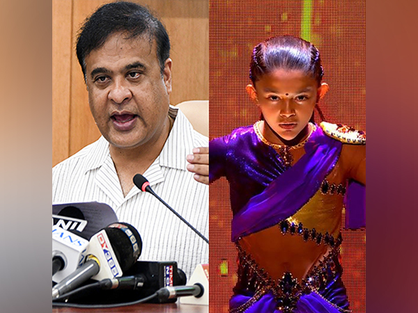 Himanta Biswa Sarma and Binita Chetry (Photo/ANI/Instagram)