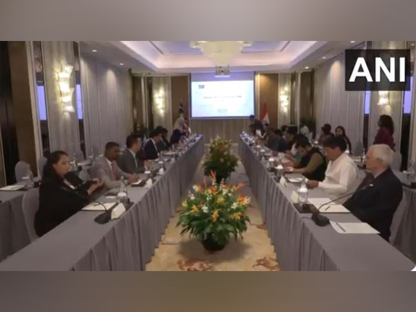 JD(U) MP Sanjay Kumar Jha led delegation with Malaysian PKR leaders in Kuala Lumpur (File Photo/ANI) 