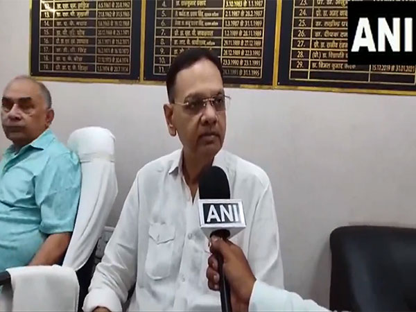  Dr. Abhijit Singh Incharge Superintendent PMCH (Photo/ANI)