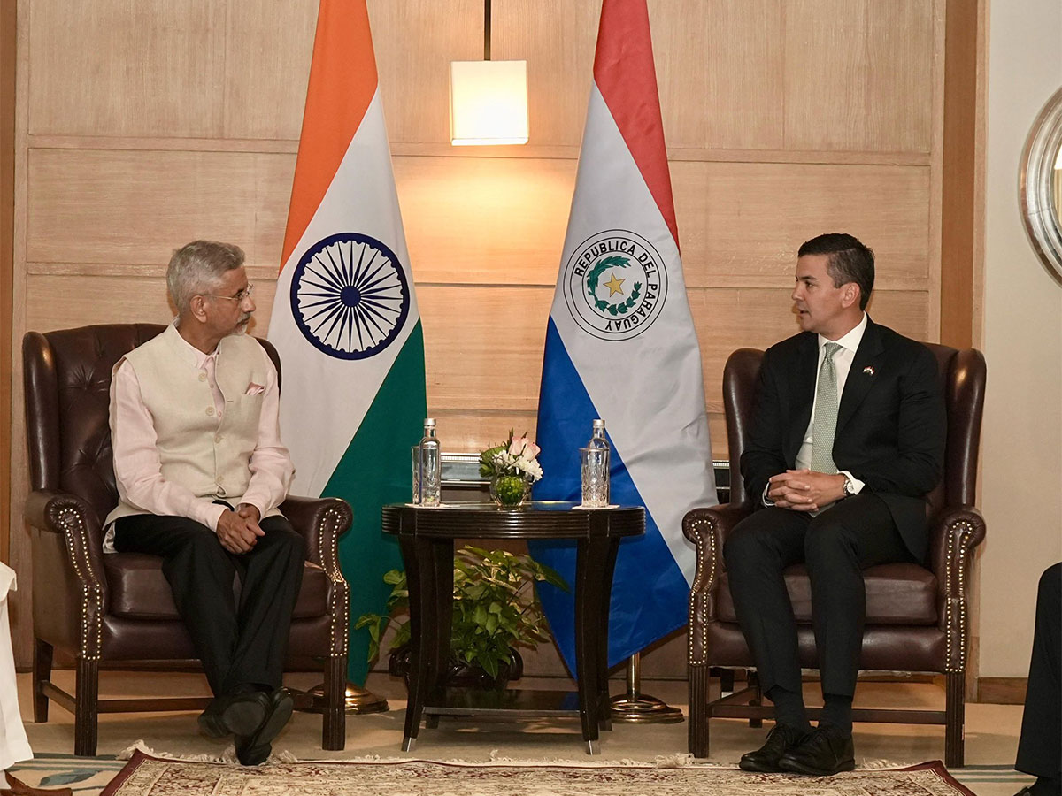 EAM Jaishankar met with President Santiago Peña Palacios (Photo Credit/@@DrSJaishankar) EAM Jaishankar met with President Santiago Peña Palacios (Photo Credit/@@DrSJaishankar)