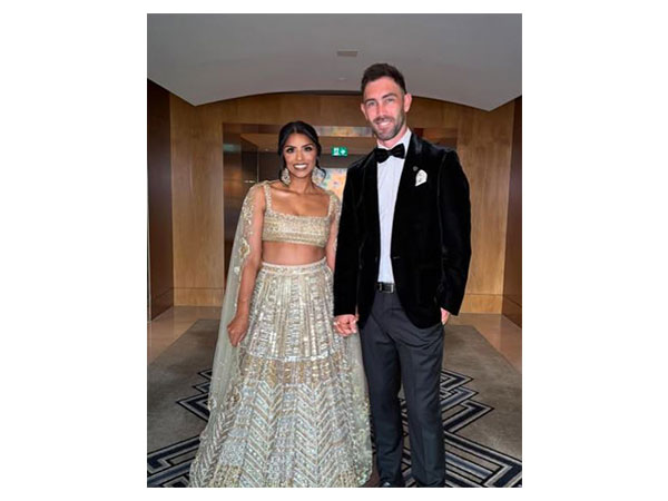 Australian cricketer Glen Maxwell and his wife Vini Raman (Image source: Instagram)