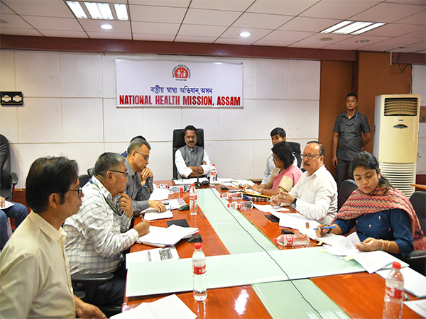 Assam Health Minister Ashok Singhal reviews department performance (Photo/X@TheAshokSinghal)