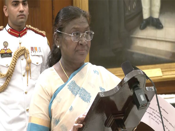 President Droupadi Murmu (Photo/ANI)