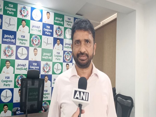 YSRCP Spokesperson Putha Siva Sankar Reddy. (Photo/ANI)