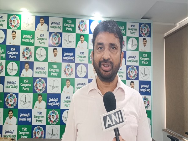  YSRCP spokesperson Putha Siva Sankar (Photo/ANI)
