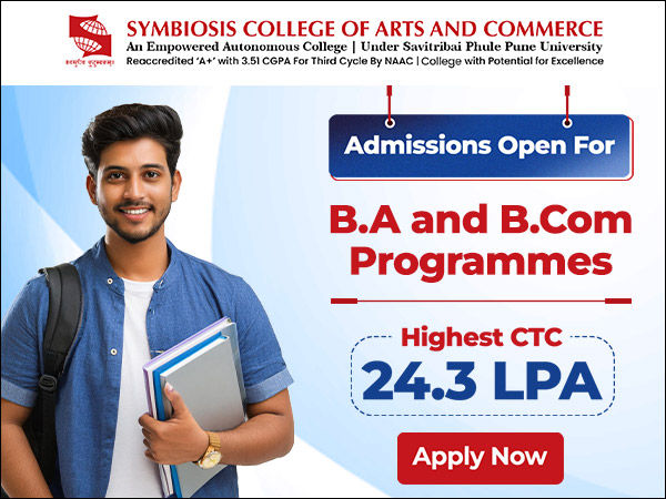 Admissions Open for UG & PG at Symbiosis College of Arts & Commerce, Pune | Pre-Merit Application Open Now | Apply Now!