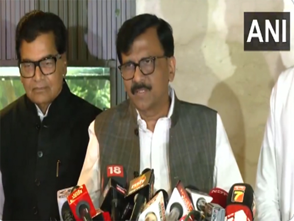Shiv Sena (UBT) MP Sanjay Raut (Photo/ANI)