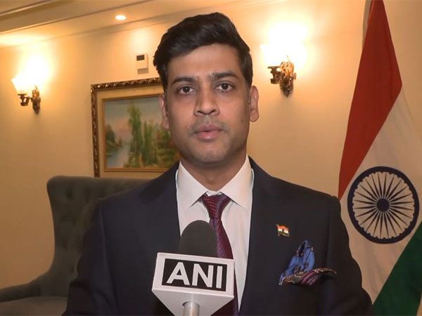 Shiv Sena MP Shrikant Shinde in Liberia (Photo/ANI) 