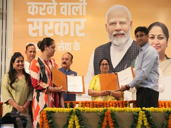 MoU exchanged between Quest Alliance & DTTE Delhi in presence of Chief minister Rekha Gupta, Cabinet Ministers Ravinder Indera, Kapil Mishra & Education Minister Ashish Sood