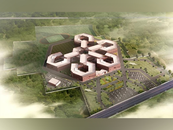An aerial view of Chandigarh University Lucknow Uttar Pradesh Campus; India’s First AI Augmented Multi -Disciplinary Campus