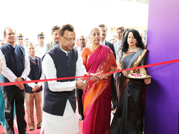 Union Finance Minister (middle) Nirmala Sitharaman (Photo/ANI)