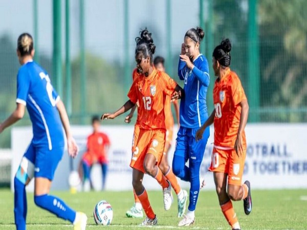 Players in action durng the match (Photo: AIFF)