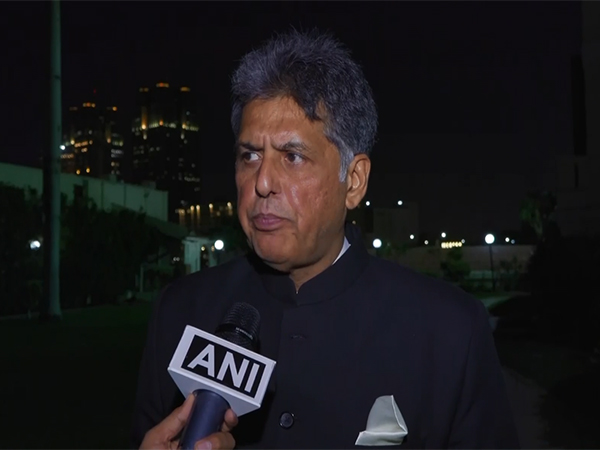 All-Party Delegation member and Congress MP Manish Tewari (Image/ANI)