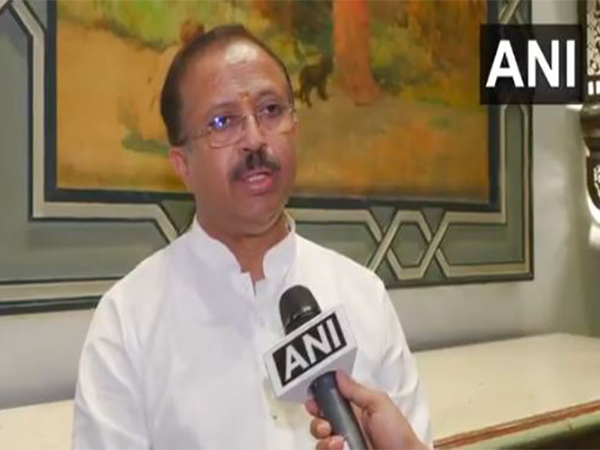 BJP leader V Muraleedharan in Cairo, Egypt (Photo/ANI))