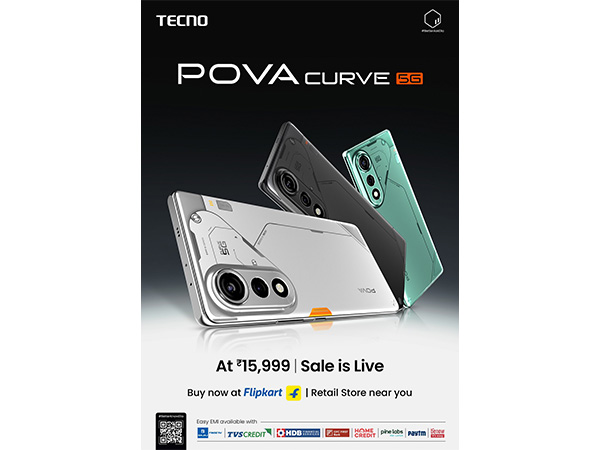 TECNO POVA Curve 5G Sale Kicks Off Tomorrow 12 PM