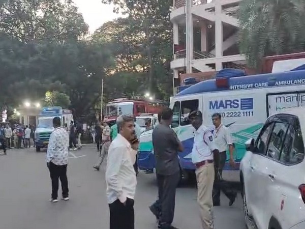 Visuals from Chinnaswamy Stadium. (Photo/ANI)