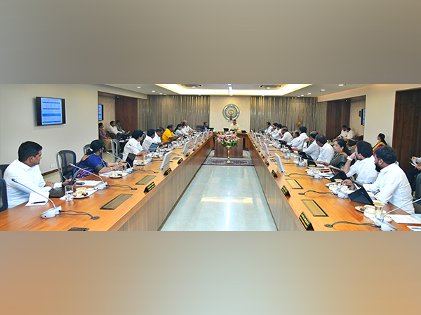 Meeting of the Andhra Cabinet under CM Chandrababu Naidu. (Photo/AndhraPradeshCMO)