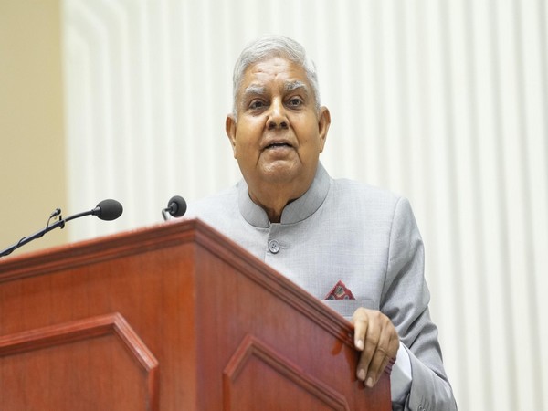 Vice President Jagdeep Dhankhar (File Photo/ANI)