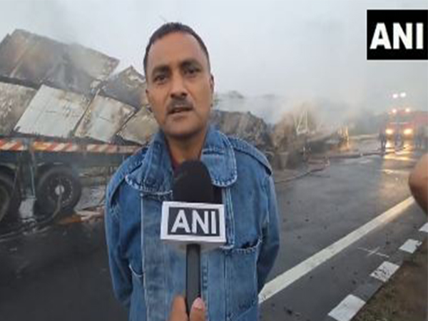 Station Fire Officer Mata Prasad Pandey (Photo/ANI) 