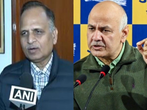 AAP minister Satyendar Jain and Manish Sisodia (File Photo/ANI)
