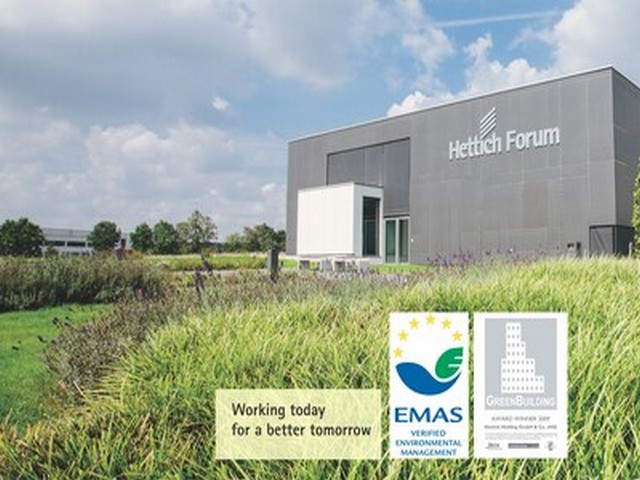 Hettich's headquarters in Germany—setting the gold standard in sustainability, awarded the Green Building Award 2009