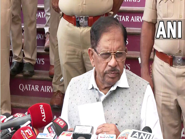 Karnataka Home Minister G Parameshwara (Photo/ANI)
