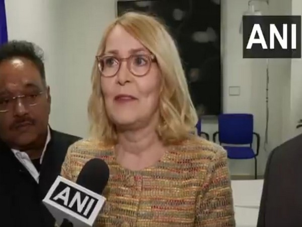 Christel Schaldemose, the Vice-President of the European Parliament, in charge of Asia (Image: ANI)