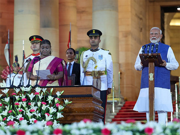Narendra Modi taking oath as the Prime Minister for third time on June 9, 2024 (File Photo)