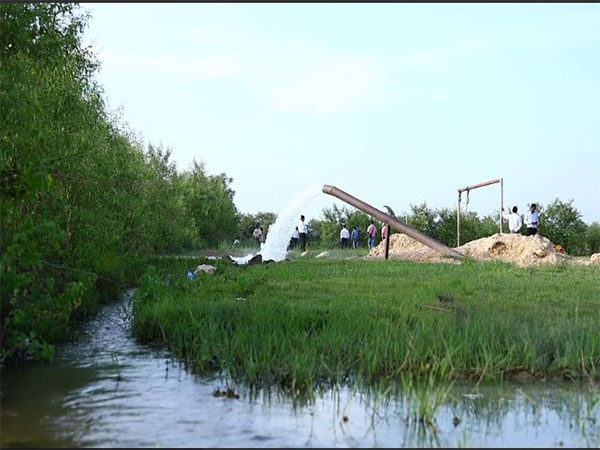 Water supply under SECL’s ‘Mine Water Utilisation’. (Photo/SECL)