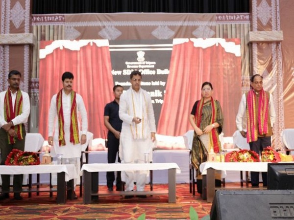 Tripura CM Manik Saha virtually inaugurates and lays foundation stones for multiple development projects in Unakoti (Photo/X:@DrManikSaha2)