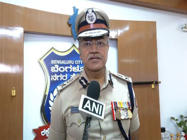 Commissioner of the Bengaluru City police Seemant Kumar (Photo/ANI)