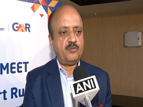 Videh Kumar Jaipuriar, CEO, Delhi International Airport Limited (Photo/ANI)