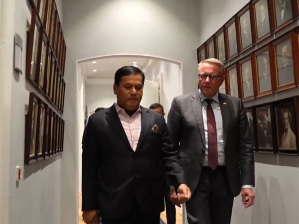 Union Minister Sarbananda Sonowal and Denmark Minister Morten Bødskov (Image: X/@sarbanandsonwal)