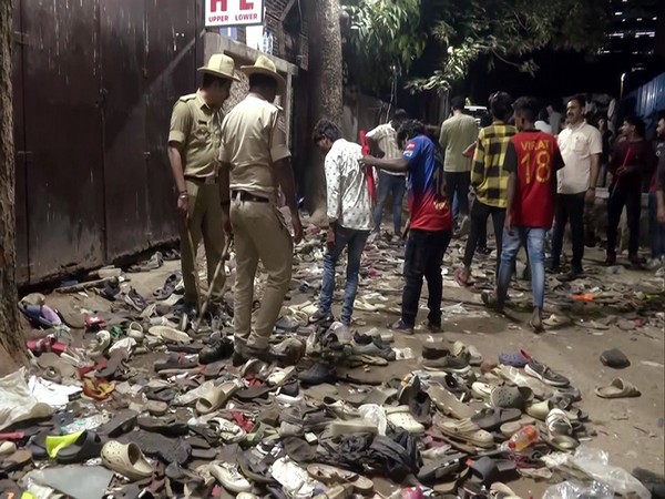 Visual from outside Chinnaswamy Stadium in Bengaluru after stampede on June 4  (Photo/ANI)