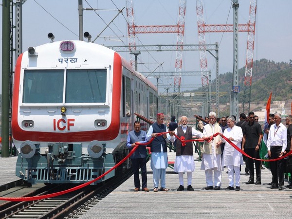 Inauguration ceremony of Chenab rail bridge in Jammu and Kashmir (Image: X/@narendramodi)