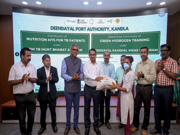 Deendayal Port Authority distributes nutrition kits to TB patients (Photo/Press Release)