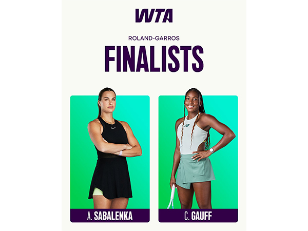Aryna Sabalenka and Coco Gauff. (Photo @wta X)