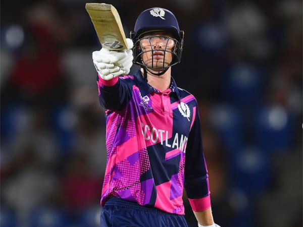 Brandon McMullen. (Photo- Scotland Cricket Instagram)