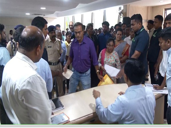 Goa CM Pramod Sawant holds janta darshan (Photo/ANI)